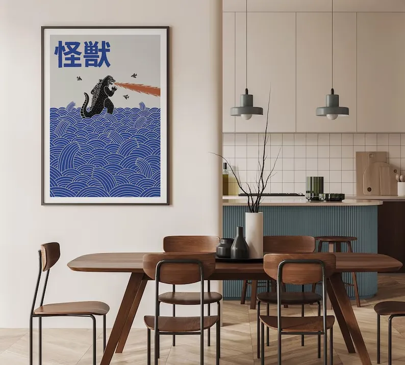 Japanese Contemporary Tokyo Ar - огляд і ціна Home Decor Tokyo