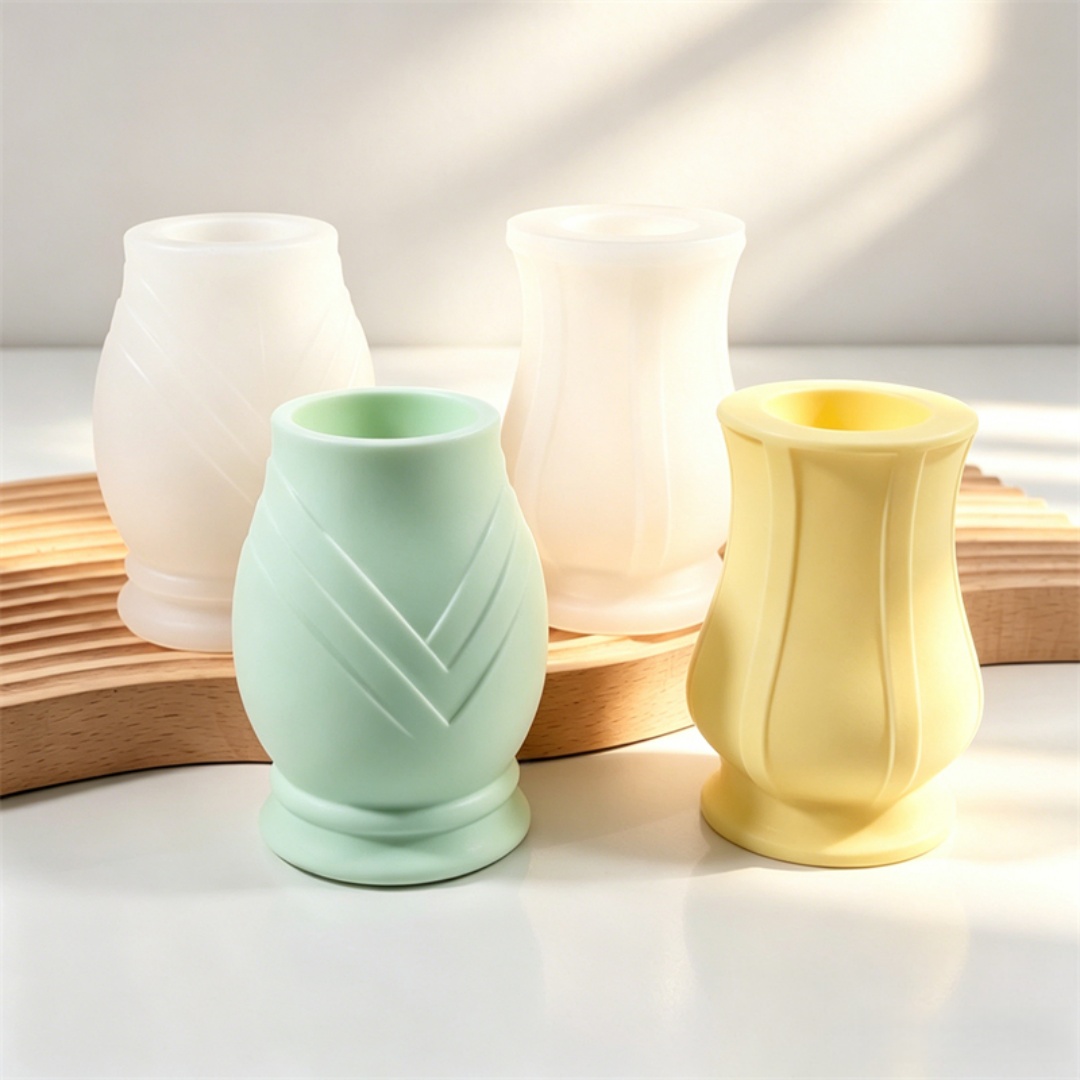 Embossed Pattern Curved Vase S - огляд і ціна Dried Flower Bouquet