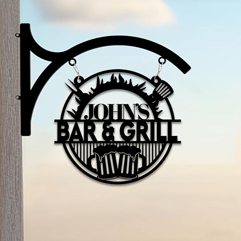 Customizable Wrought Iron Sign - огляд і ціна Home Decor Halloween