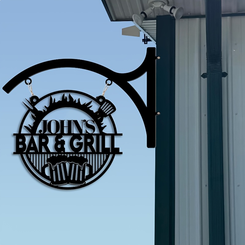 Customizable Wrought Iron Sign - огляд і ціна Home Decor Halloween