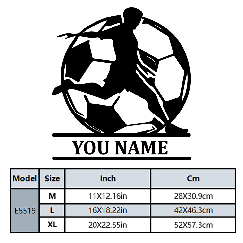 1PC Fashion Soccer Customized  - огляд і ціна Home Decor Wall Tiles