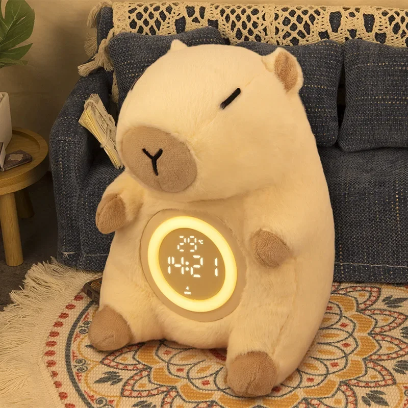Adorable Capybara Plush Dual A - огляд і ціна Vintage Alarm Clock