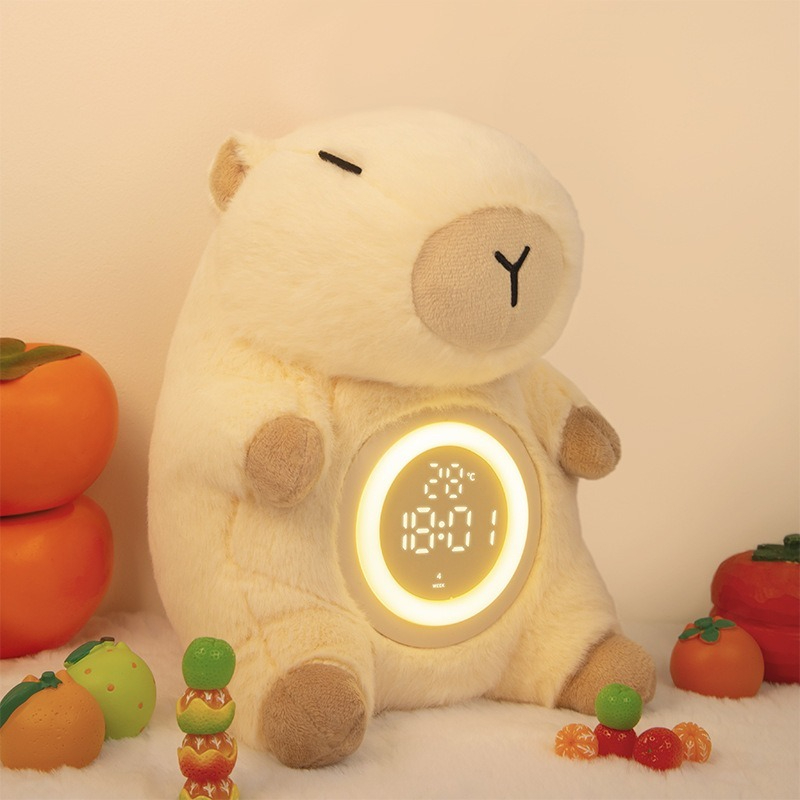 Adorable Capybara Plush Dual A - огляд і ціна Vintage Alarm Clock