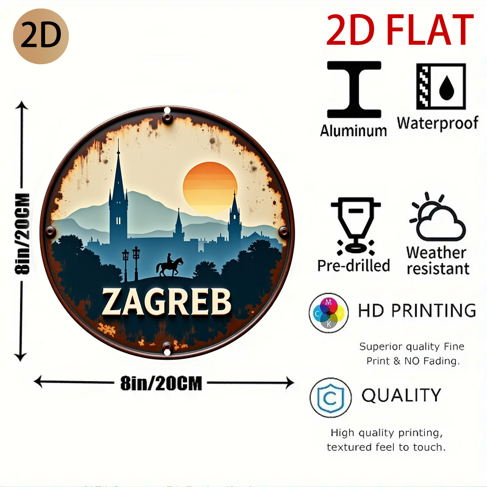 2D Flat, 2d Flat Circular Zagr - огляд і ціна Home Decor Zagreb