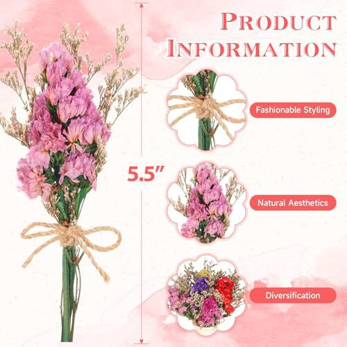 Mini Dried Flower Bouquet Natu - огляд і ціна Dried Flower Bouquet