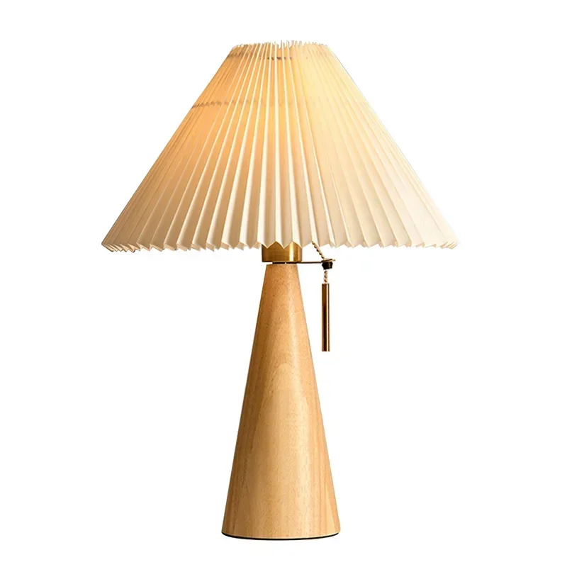 Retro Pleated Table Lamp Nordi - огляд і ціна Home Decor Light