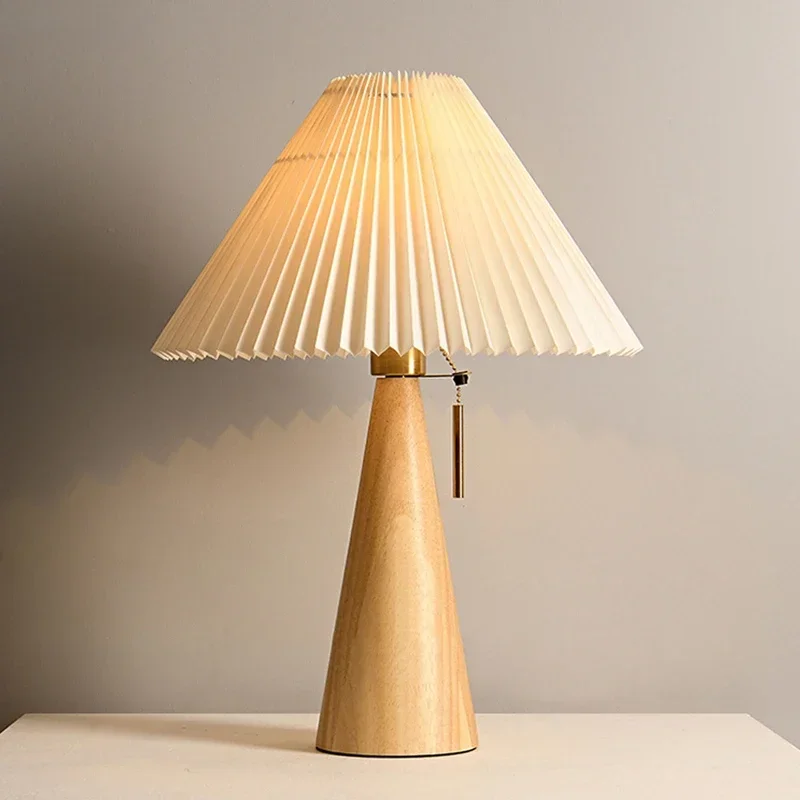 Retro Pleated Table Lamp Nordi - огляд і ціна Home Decor Light