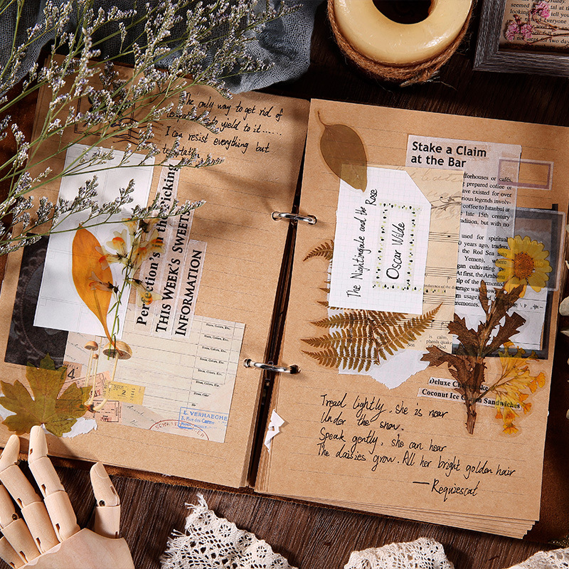 40 Sheets Vintage Dried Plant  - огляд і ціна Dried Flower Bouquet