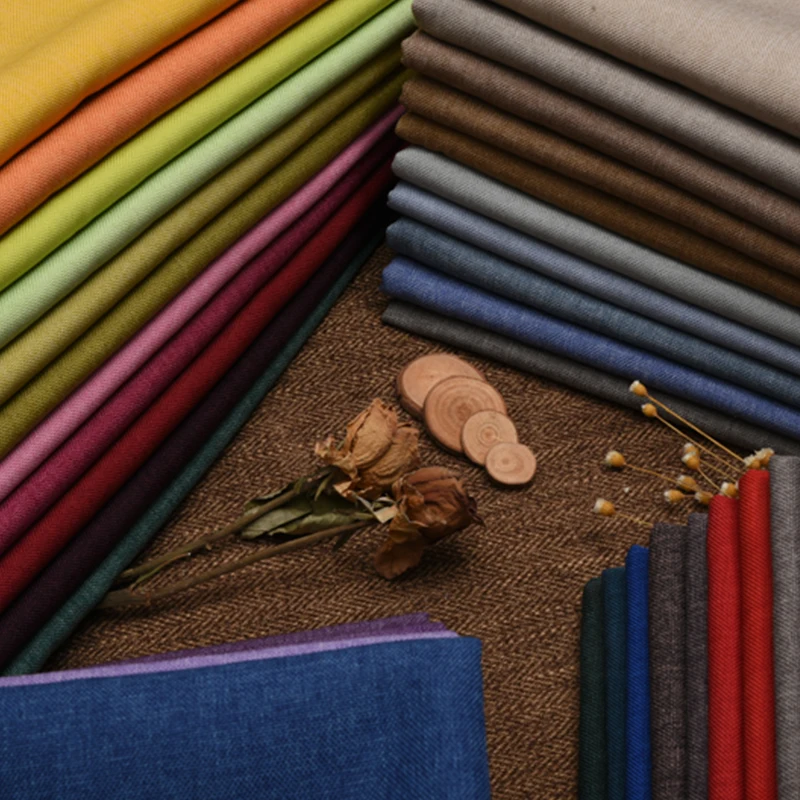 Thickened Cotton Linen Fabric  - огляд і ціна Linen Table Runner