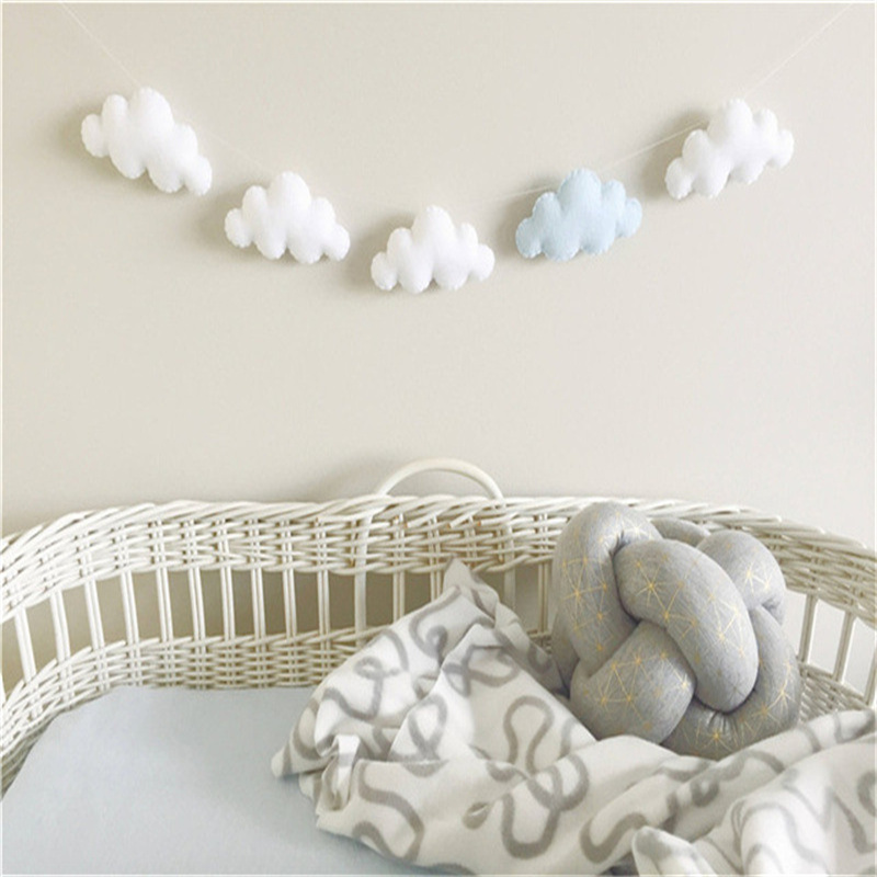 Nordic Felt Cloud Garlands Str - огляд і ціна Home Decor Garland