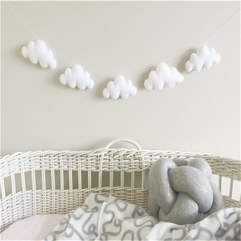 Nordic Felt Cloud Garlands Str - огляд і ціна Home Decor Garland