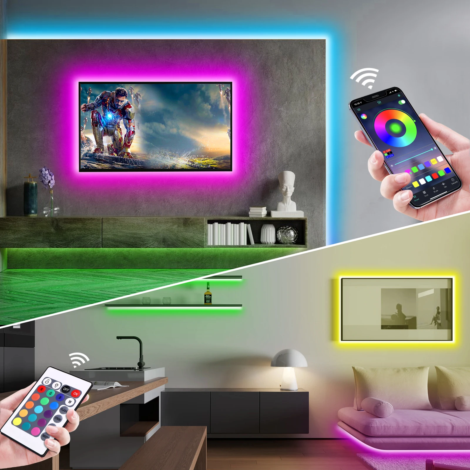 1-5m RGB LED Neon Strip Light  - огляд і ціна Home Decor Light